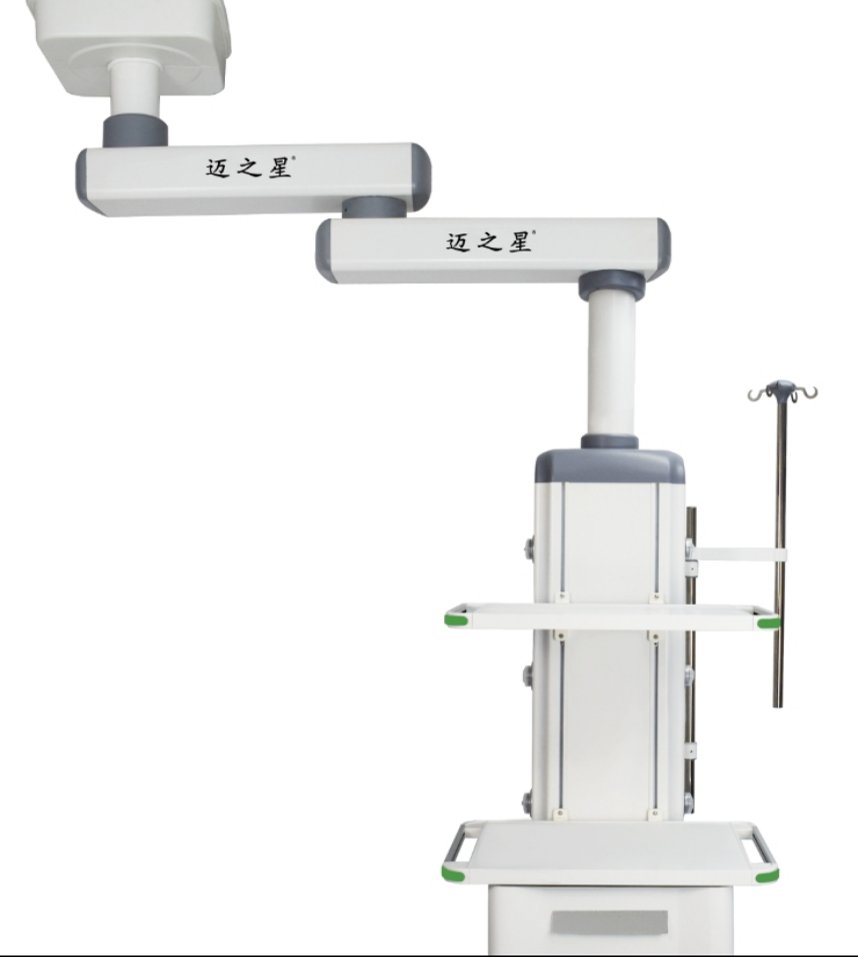 Double-Arm Rotating Surgical Tower