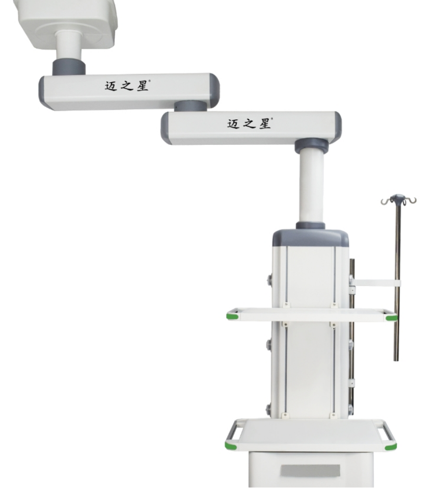 Double-Arm Rotating Surgical Tower
